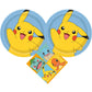 Pokemon Birthday Party Supplies Bundle w/Pokemon Plates & Pokemon Napkins - Serves 16