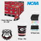 University of Georgia Party Supplies Pack with UGA Lunch Plates and UGA Napkins for 16 Guests