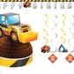 Big Dig Construction Birthday Party Supplies | Big Dig Construction Tableware| Big Dig Construction Decorations