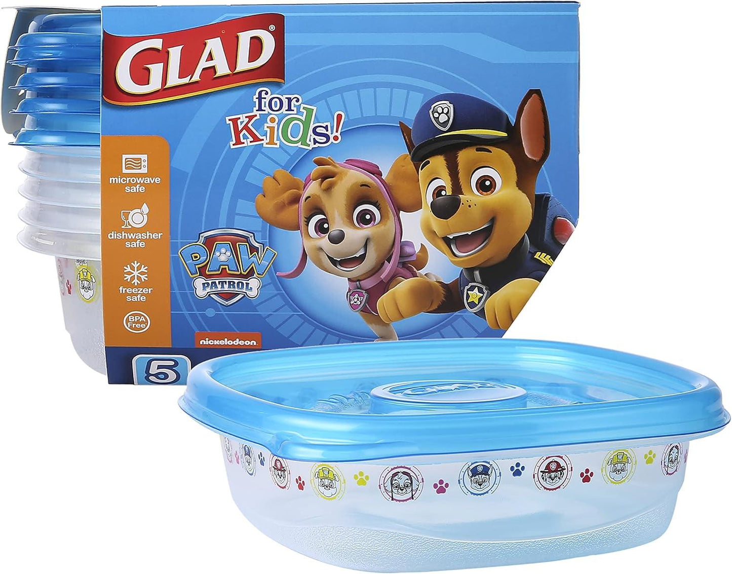 Gladware for Kids - Paw Patrol 25oz Food Storage - 30ct