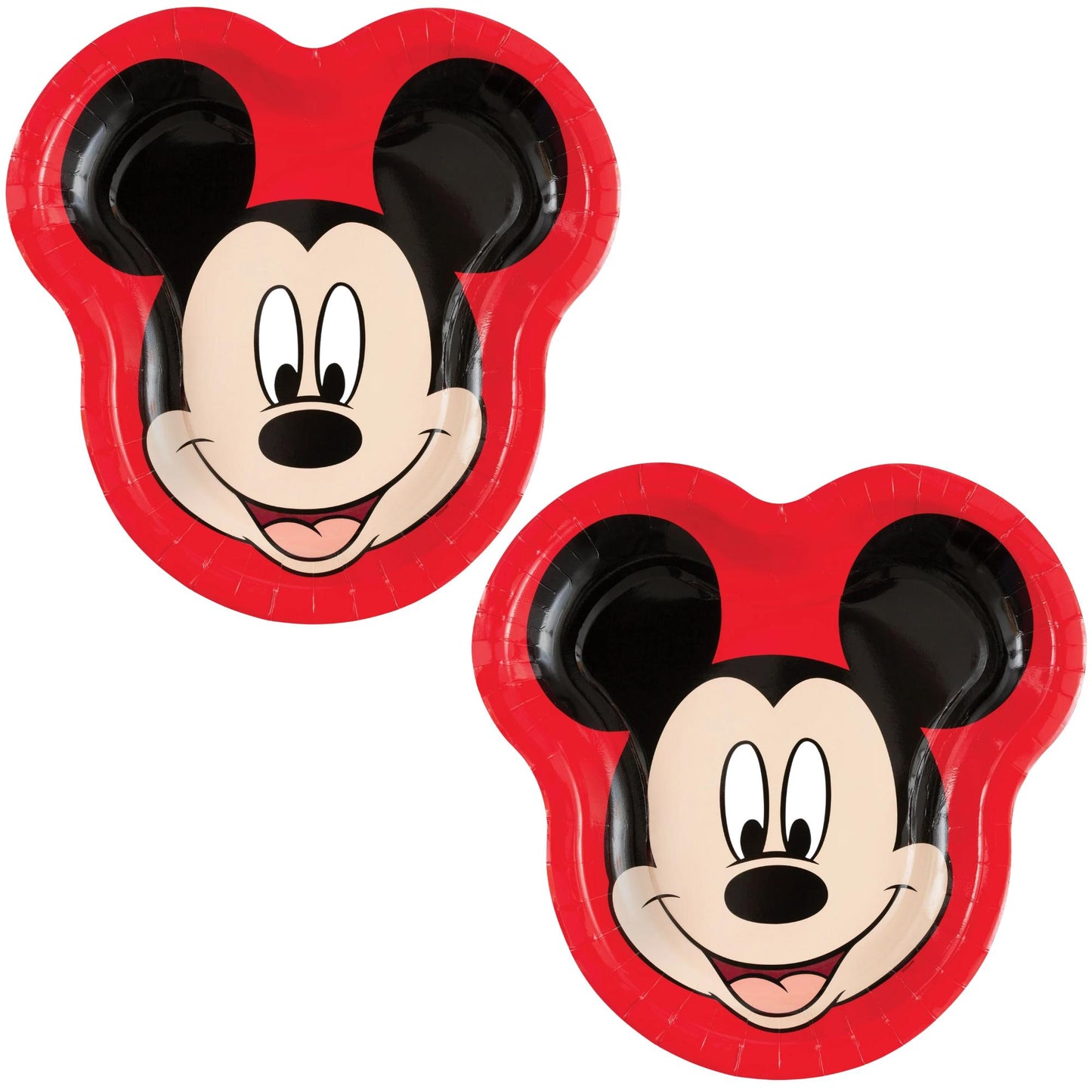 Mickey Mouse Birthday Party Supplies Mickey Mouse 9" Shaped Plates - Pack of 16