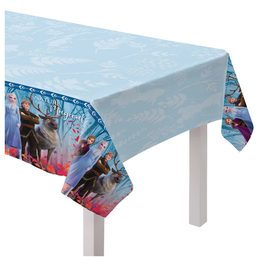 Disney Frozen 2 Rectangular Plastic Table Cover  54" x 96"