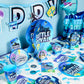 Battle Royal Party Plates 9" – Pack of 8 Durable Multicolor Paper Plates for Birthdays, Gaming Parties & Events