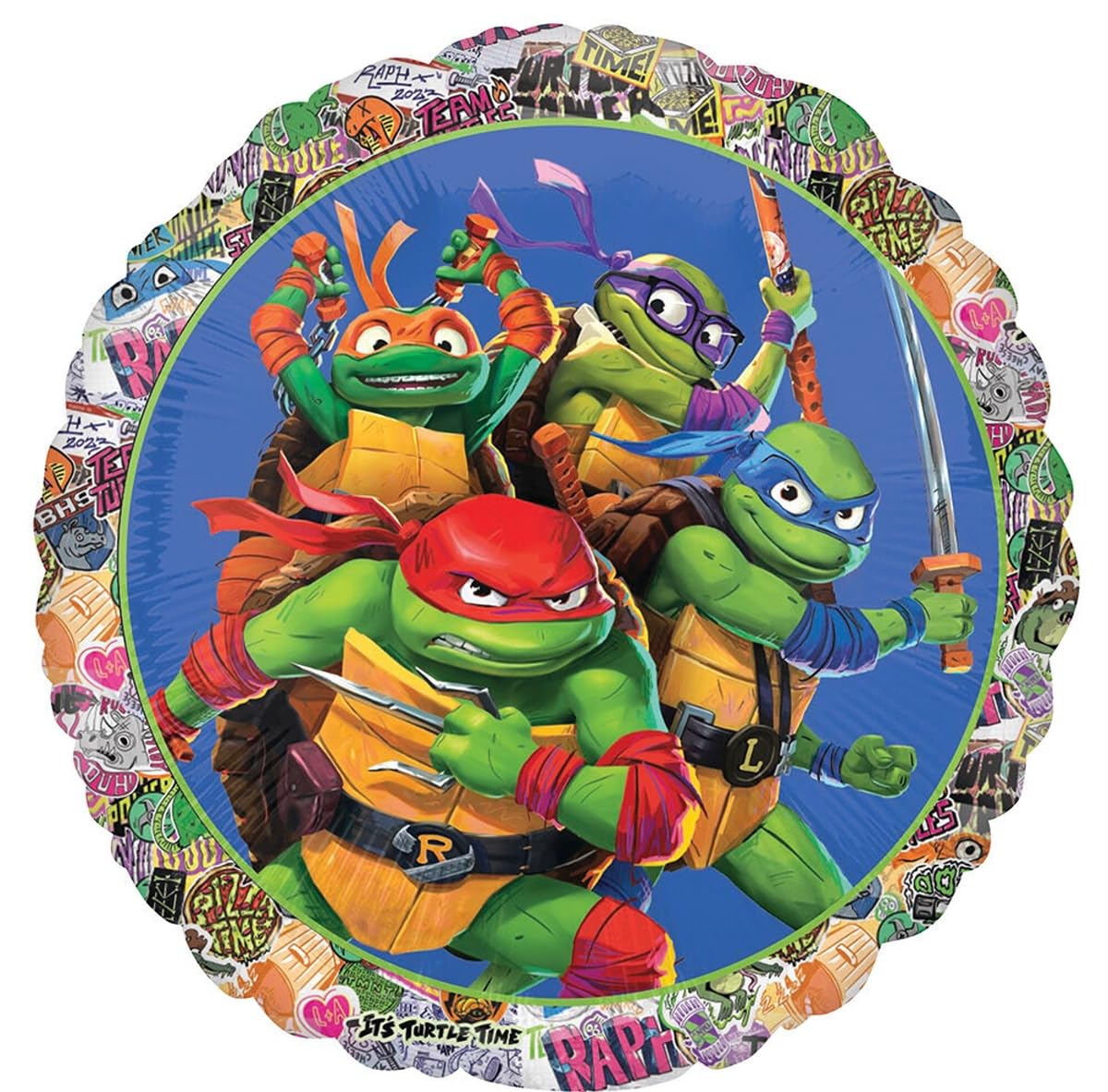 Anagram Teenage Mutant Ninja Turtle Foil Balloon Bouquet