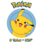 Pokemon Birthday Party Supplies Bundle w/ Pokemon Plates, Pokemon Cake Plates, & Pokemon Napkins - Serves 8