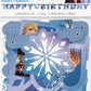 Disney Frozen 2 Large Jointed Happy Birthday Banner - 6ft