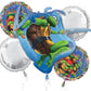 Anagram Teenage Mutant Ninja Turtle Foil Balloon Bouquet