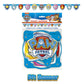 Paw Patrol Party Decorations Set – Banner and Hanging Swirl Streamers with Chase Cutouts for Kids Birthday Party Supplies