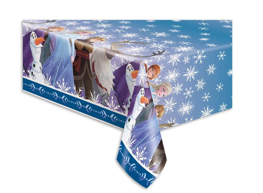 Disney Frozen 2 Rectangular Plastic Table Cover  54" x 84"