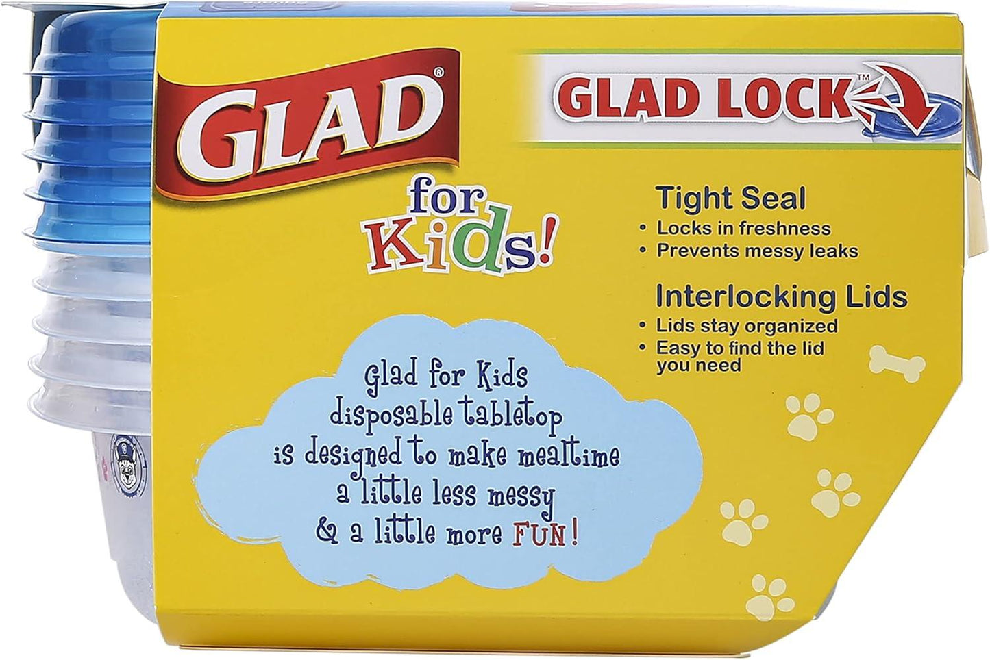 Gladware for Kids - Paw Patrol 25oz Food Storage - 30ct