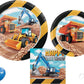 Big Dig Construction Birthday Party Supplies | Big Dig Construction Tableware| Big Dig Construction Decorations