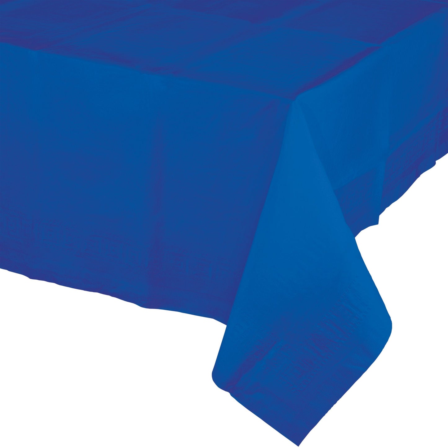 Cobalt Plastic Tablecover - 54"x 108"