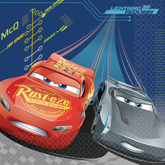 ©DISNEY CARS 3 Luncheon Napkins - 16ct