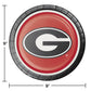 University of Georgia Party Supplies Pack with UGA Lunch Plates and UGA Napkins for 16 Guests