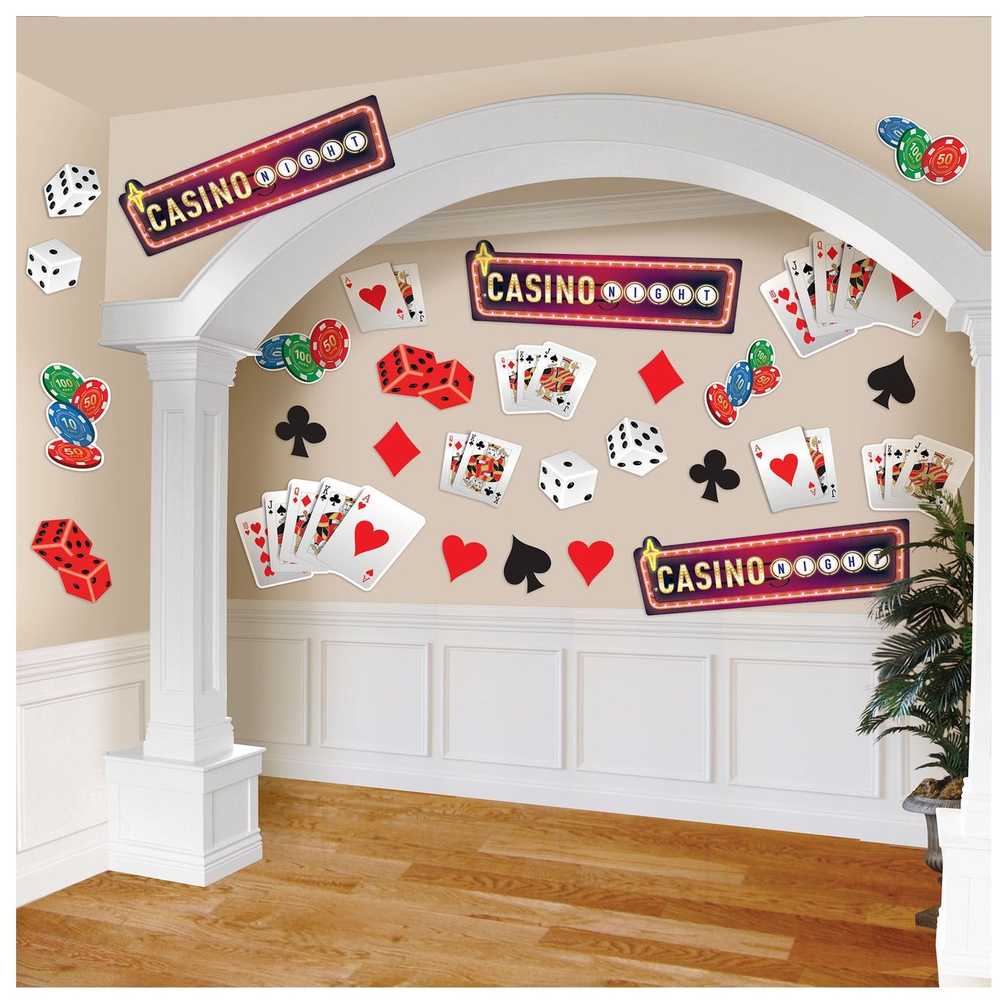 Casino Mega Value Pack Cutouts - 30ct