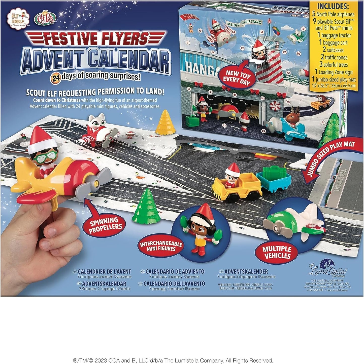 The Elf on the Shelf Festive Flyers Advent Calendar