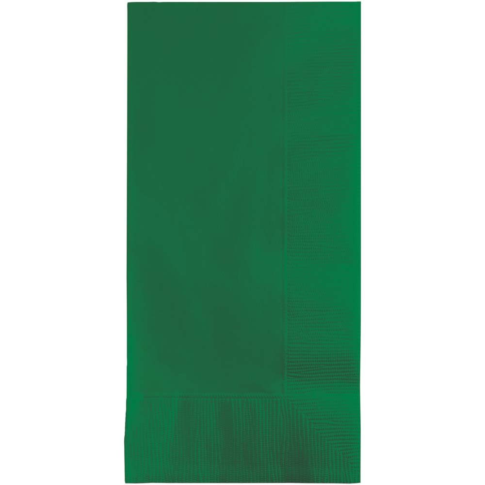 Emerald Green Dinner Napkins 2Ply 1/8FLD - 50ct