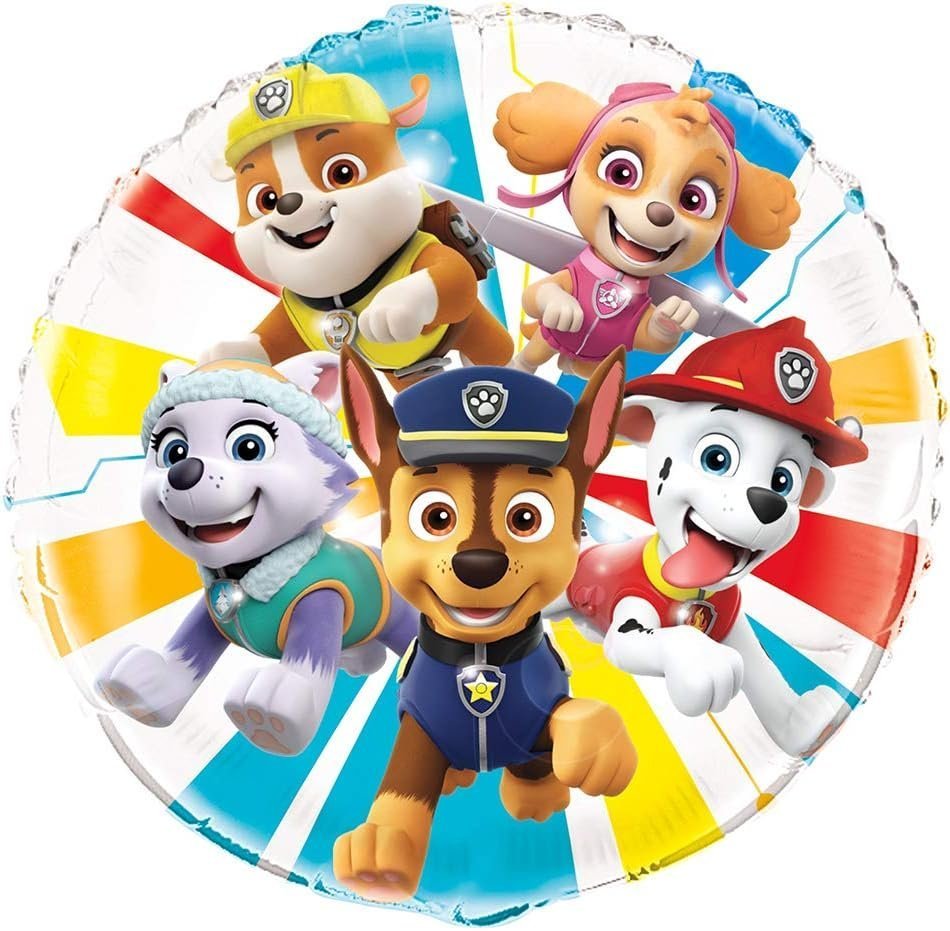 Paw Patrol Round Foil Balloon - 18"