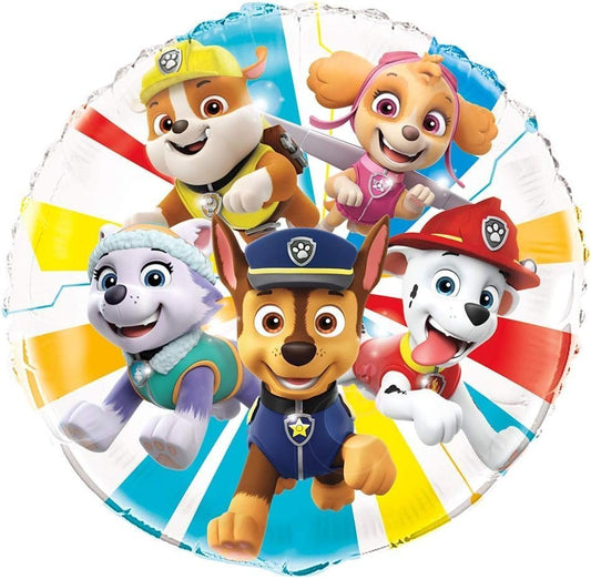 Paw Patrol Round Foil Balloon - 18"