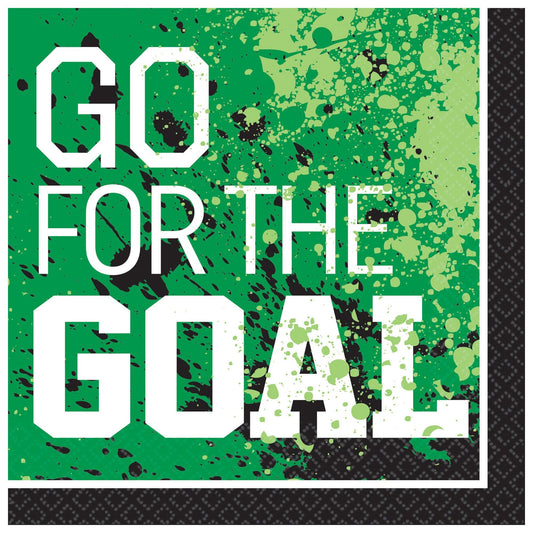 Goal Getter Soccer Luncheon Napkins - 32ct