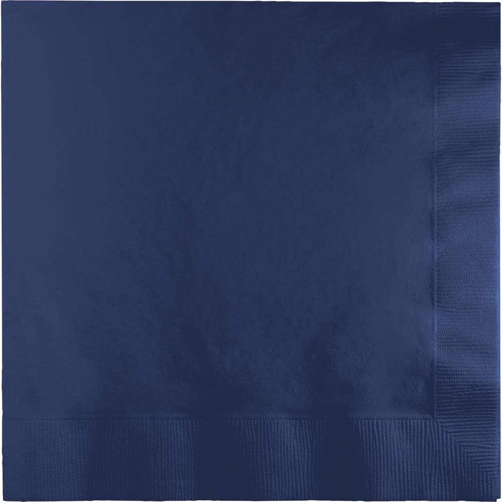 Navy Dinner Napkins 3-ply - 25ct