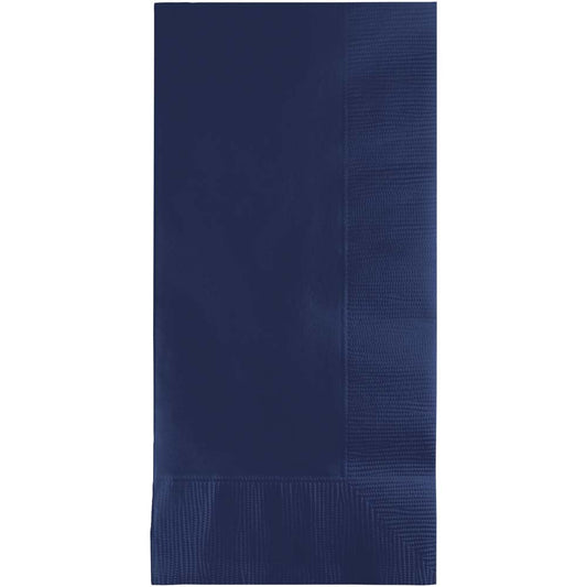 Navy Dinner Napkins 2Ply 1/8FLD - 50ct