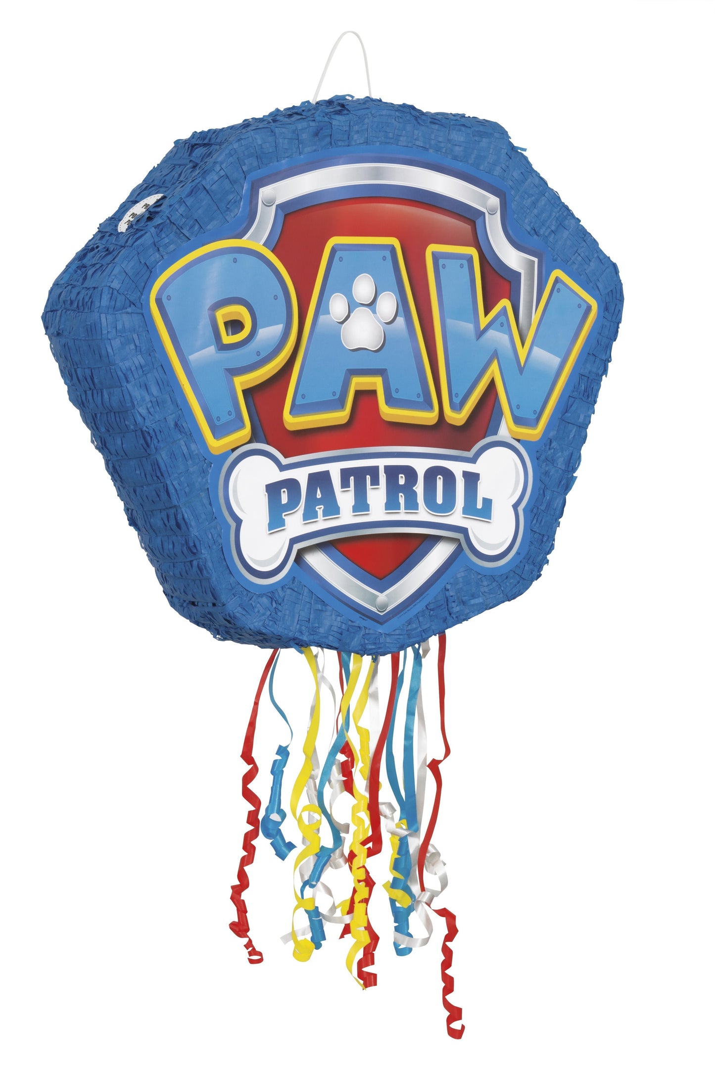 Paw Patrol Shaped Drum Pull Pop Out Pinata - 21" x 18"