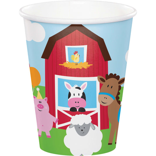 Farmhouse Fun  9oz Paper Cups - 8ct