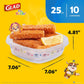 Gladware for Kids 25oz Paw Patrol Food Storage Containers - 10ct