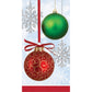 Sparkling Ornaments Holiday Paper Guest Towels - 16ct