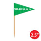 Game Day Football Flag Picks - 50ct