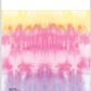 Tie Dye Party Paper Tablecover Border Print, 54" x 102" - 1ct