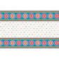 Boho Fiesta Rectangular Plastic Table Cover - 54" x 84"