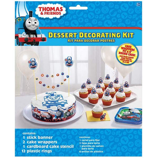 Thomas All Aboard Dessert Decorating Kit - Assorted Sizes, Multicolor, Pack of 16