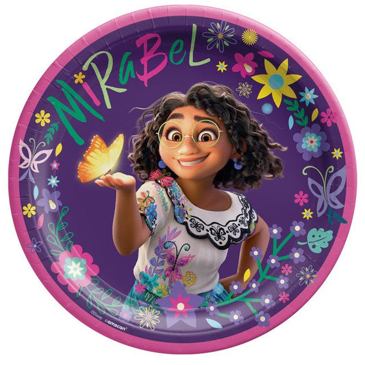 Disney Encanto Mirabel 9" Paper Plates - 8ct