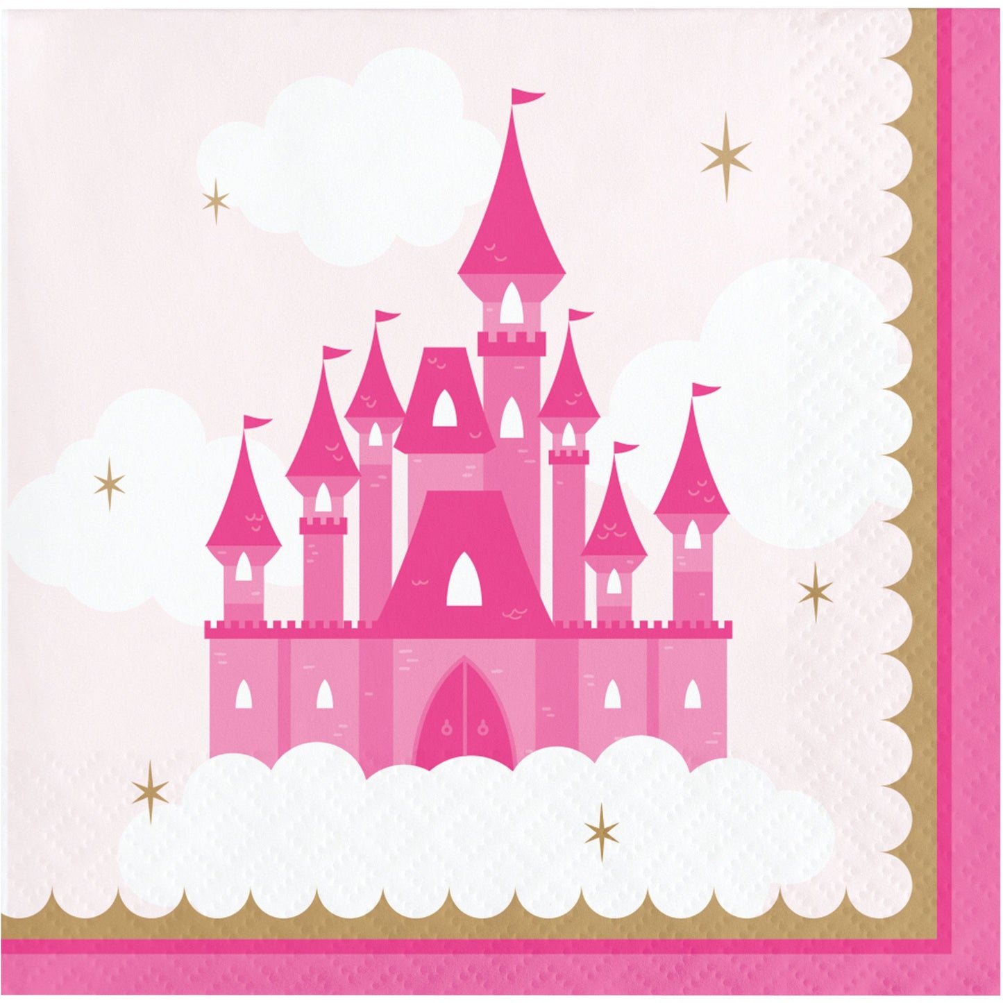 Little Princess Beverage Napkins - 16ct