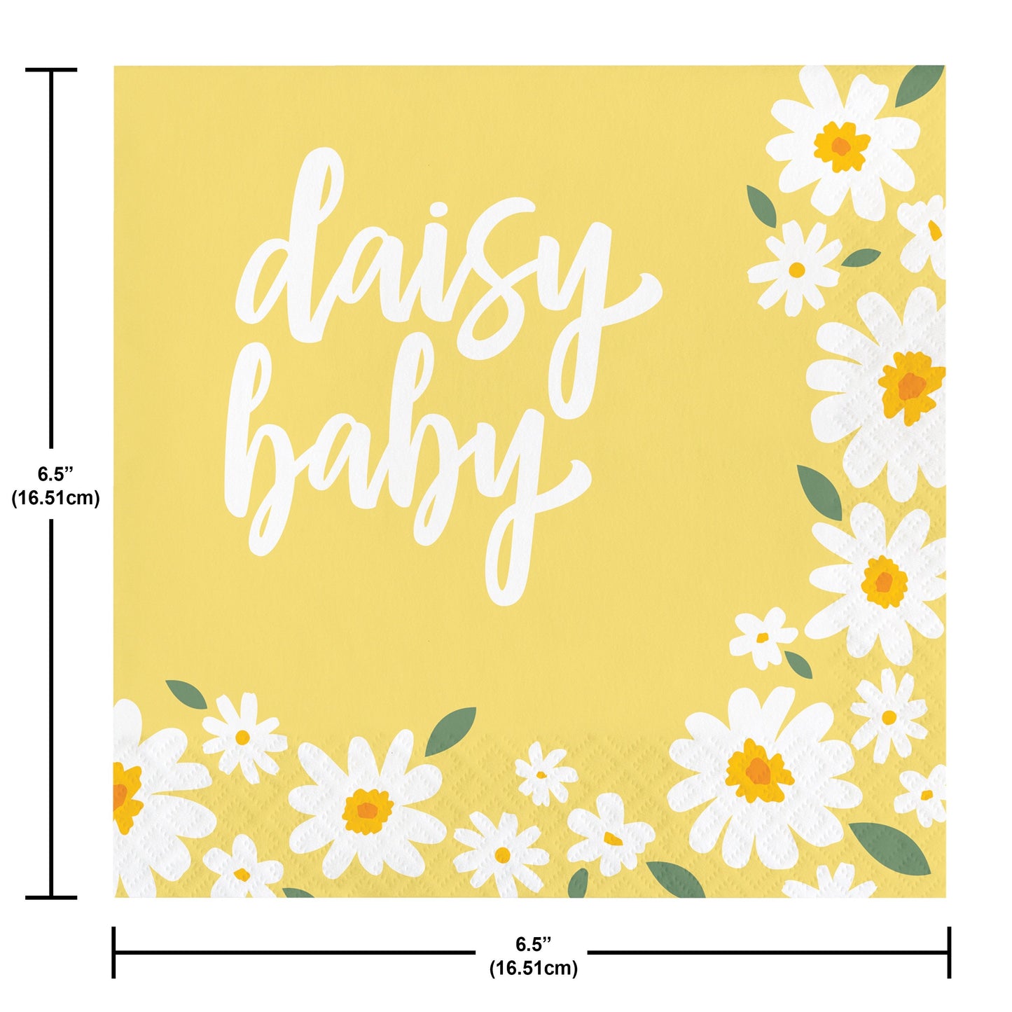 Sweet Daisy "Daisy Baby"  Paper Luncheon Napkins - 16ct