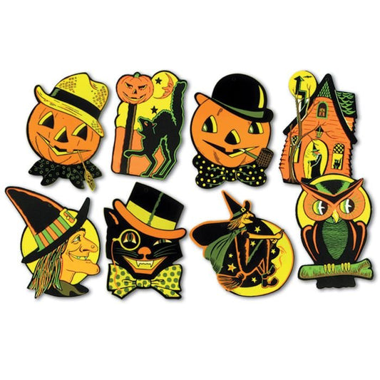 Halloween Cutouts - Pack of 4