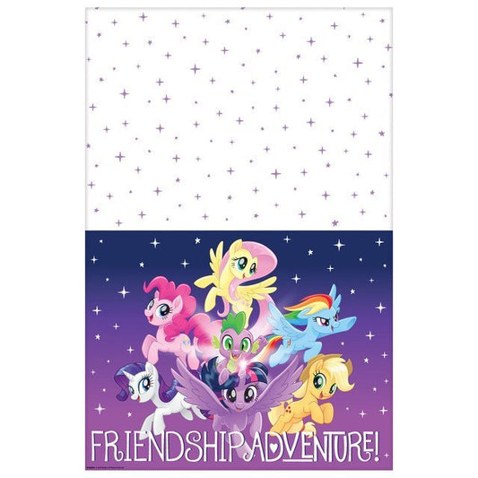 My Little Pony Friendship Adventures Plastic Table Cover - 54" x 96"