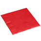 Apple Red Beverage Napkins (5" x 5") Pack Of 20 - Vibrant & Elegant Design, Soft & Absorbent Paper Napkins - Ideal For Themed Parties & Events