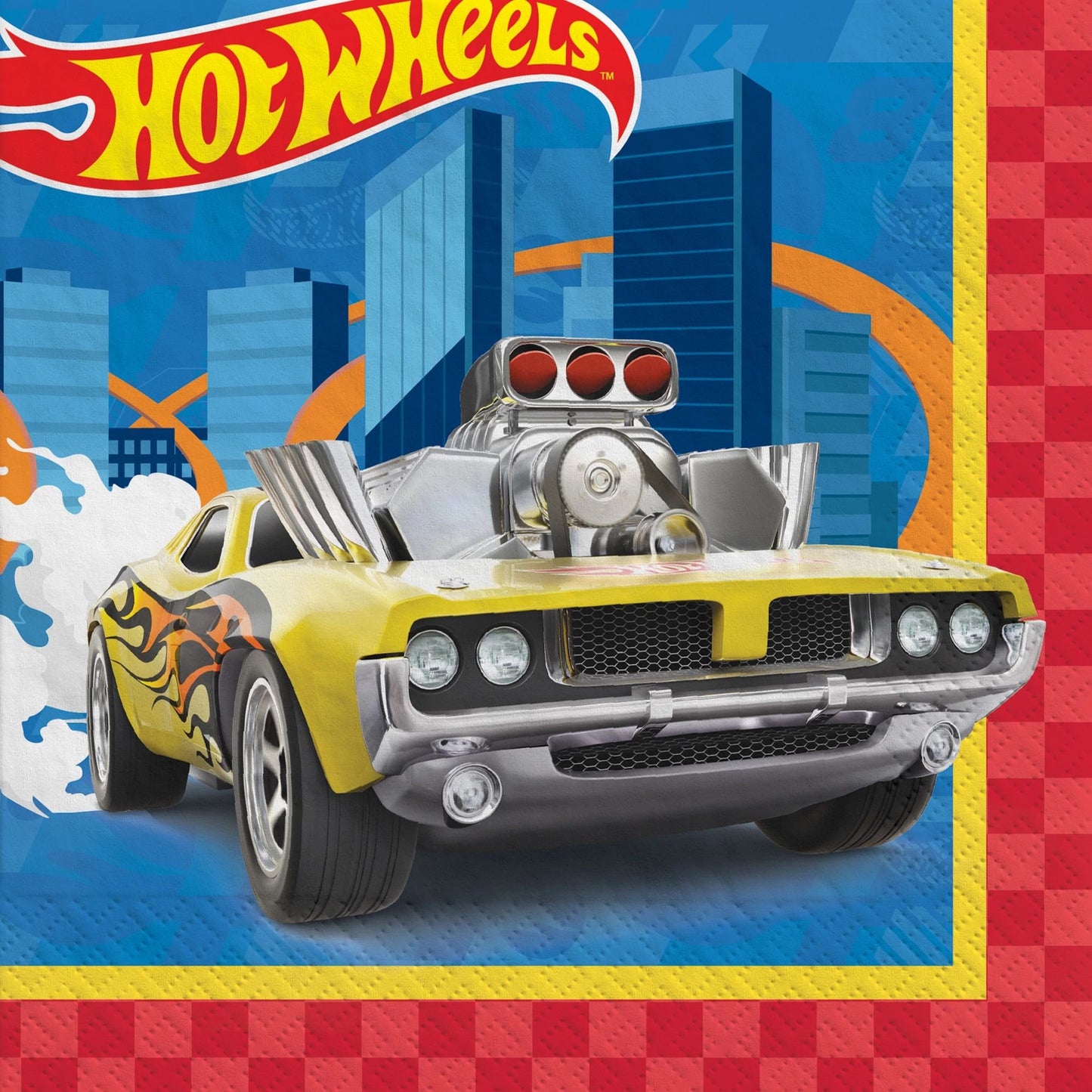 Hot Wheels Luncheon Napkins - 16ct