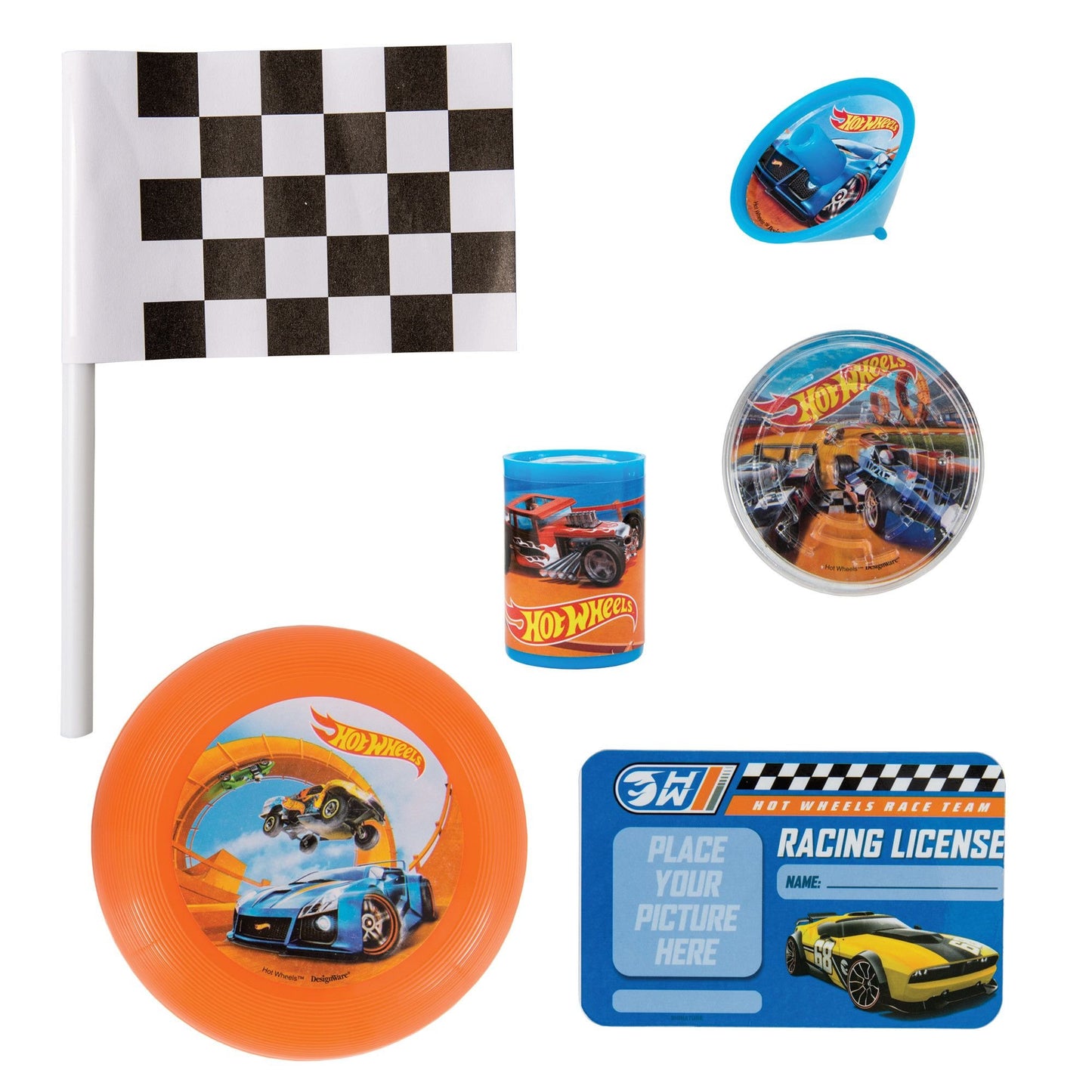 Hot Wheels Wild Racer Mega Mix Value Pack Favors