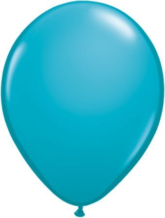 Qualatex Tropical Teal 11" Latex Balloons - 100ct