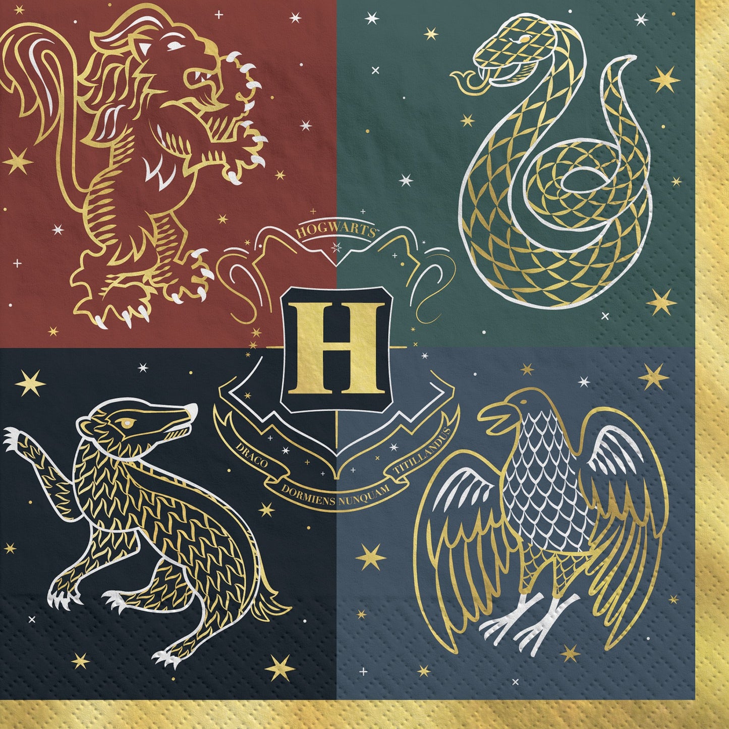 Harry Potter Hogwarts Luncheon Napkins - 16ct