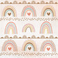 Boho Rainbow Luncheon Napkin - 16ct