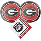 University of Georgia Party Supplies Bundle with UGA Plates and UGA Napkins - Serves 16