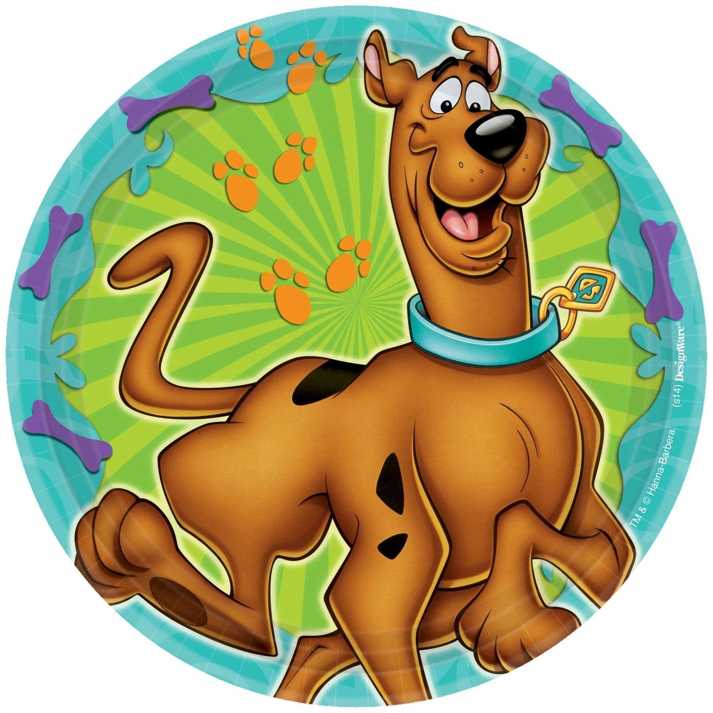 Scooby-Doo Where Are You 7" Paper Plates - 8ct