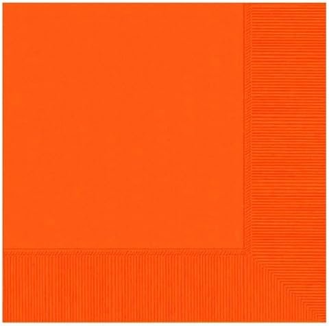 Orange Peel 3-Ply Beverage Napkins - 20ct