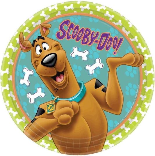 Scooby-Doo Zoinks 9" Paper Plates - 18ct