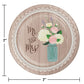 Rustic Wedding 7" Paper Plates - 8ct